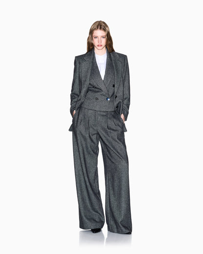 Herringbone trousers