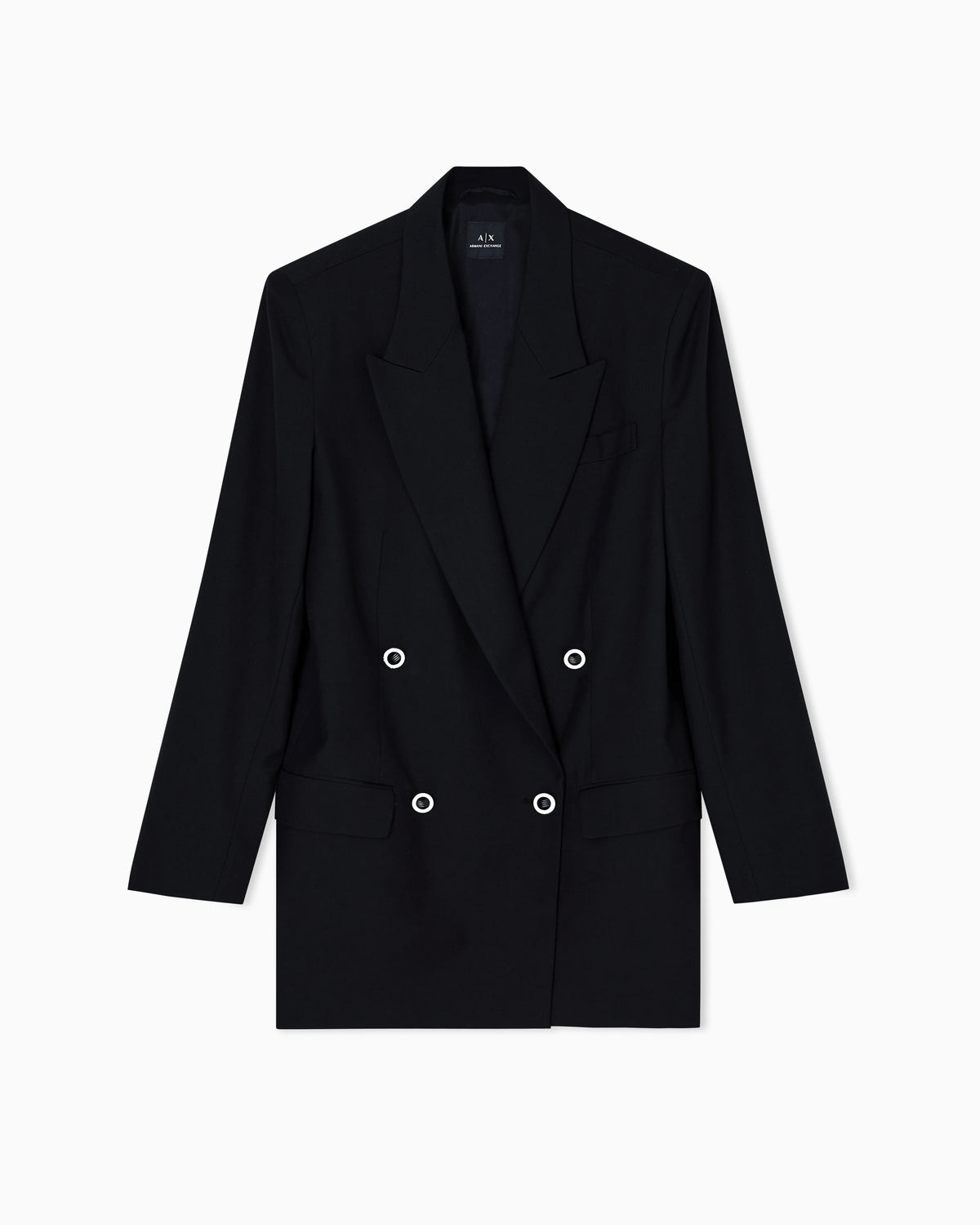 Oversized double-breasted blazer