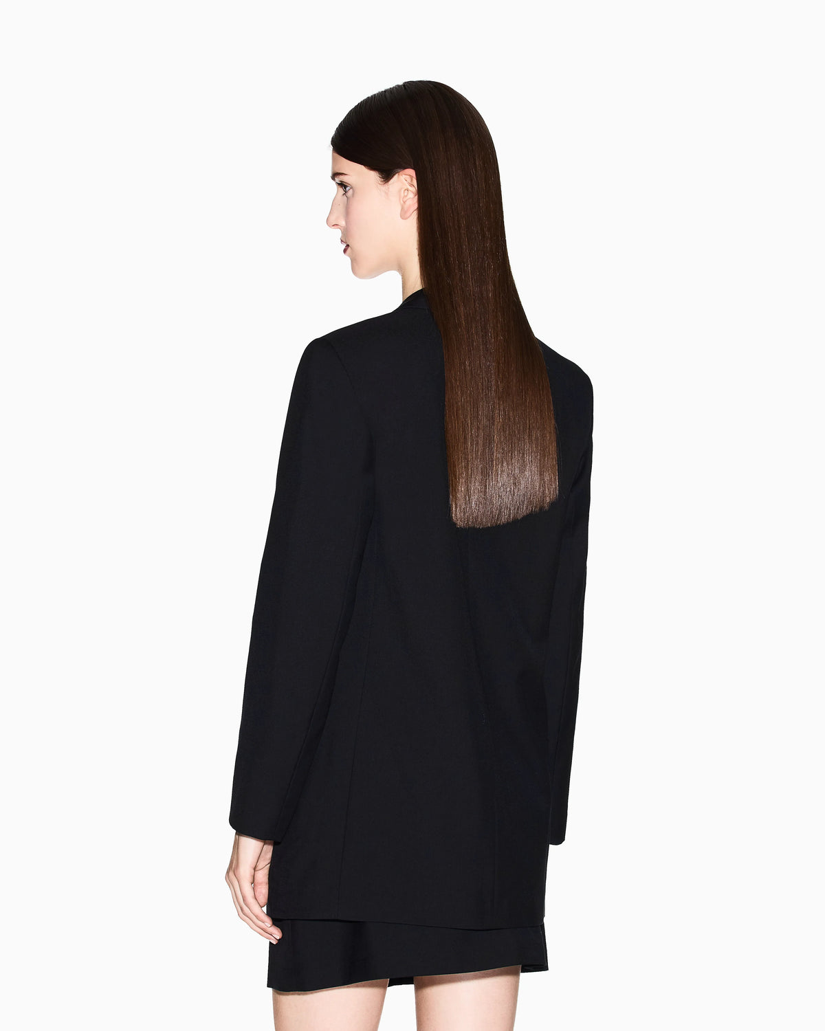 Oversized double-breasted blazer