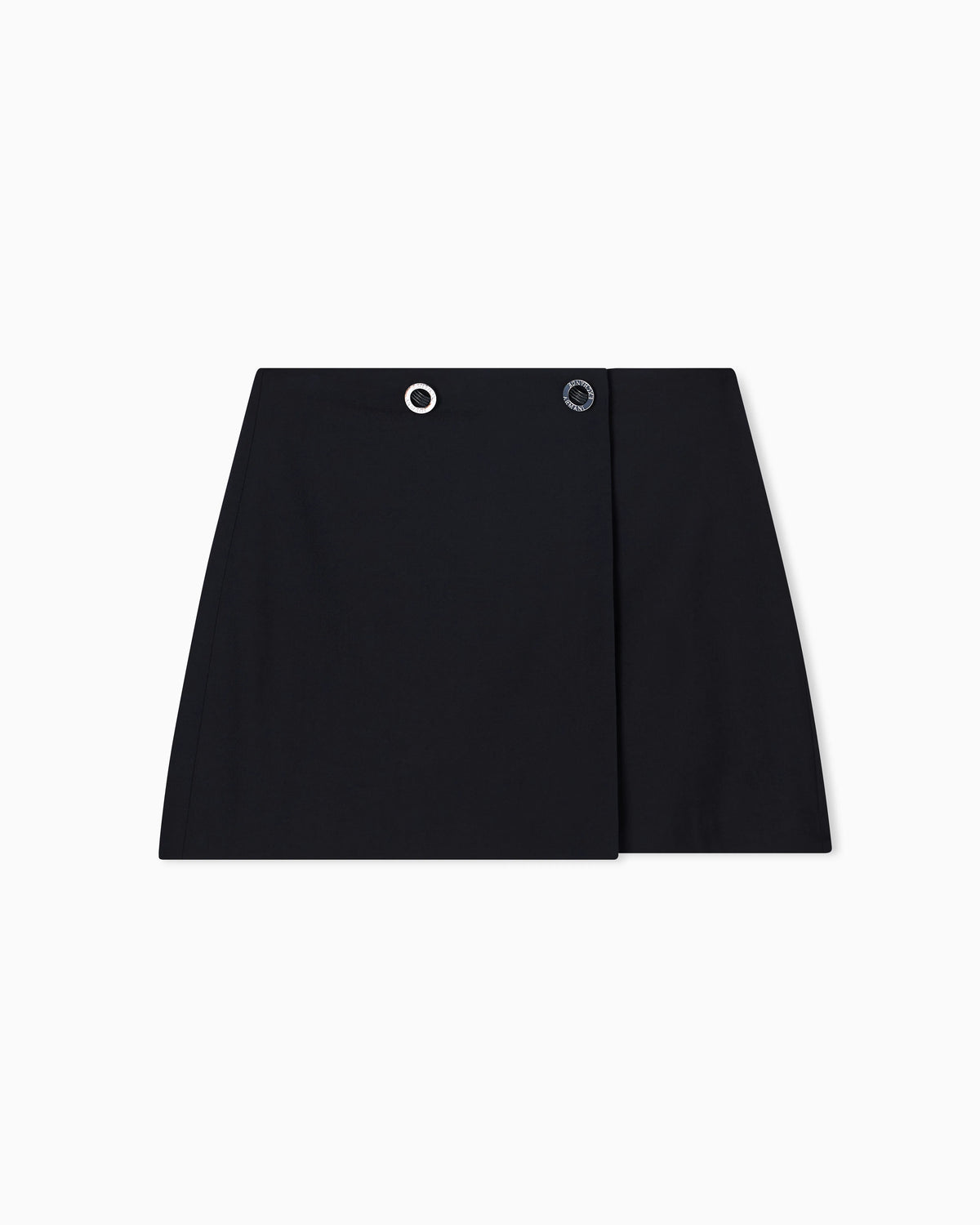 Mini skirt with buttons