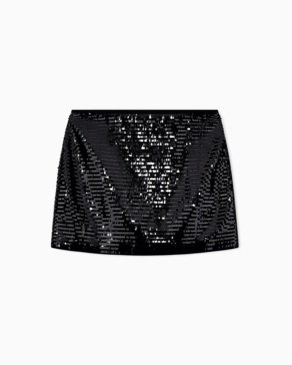 Sequin mini skirt