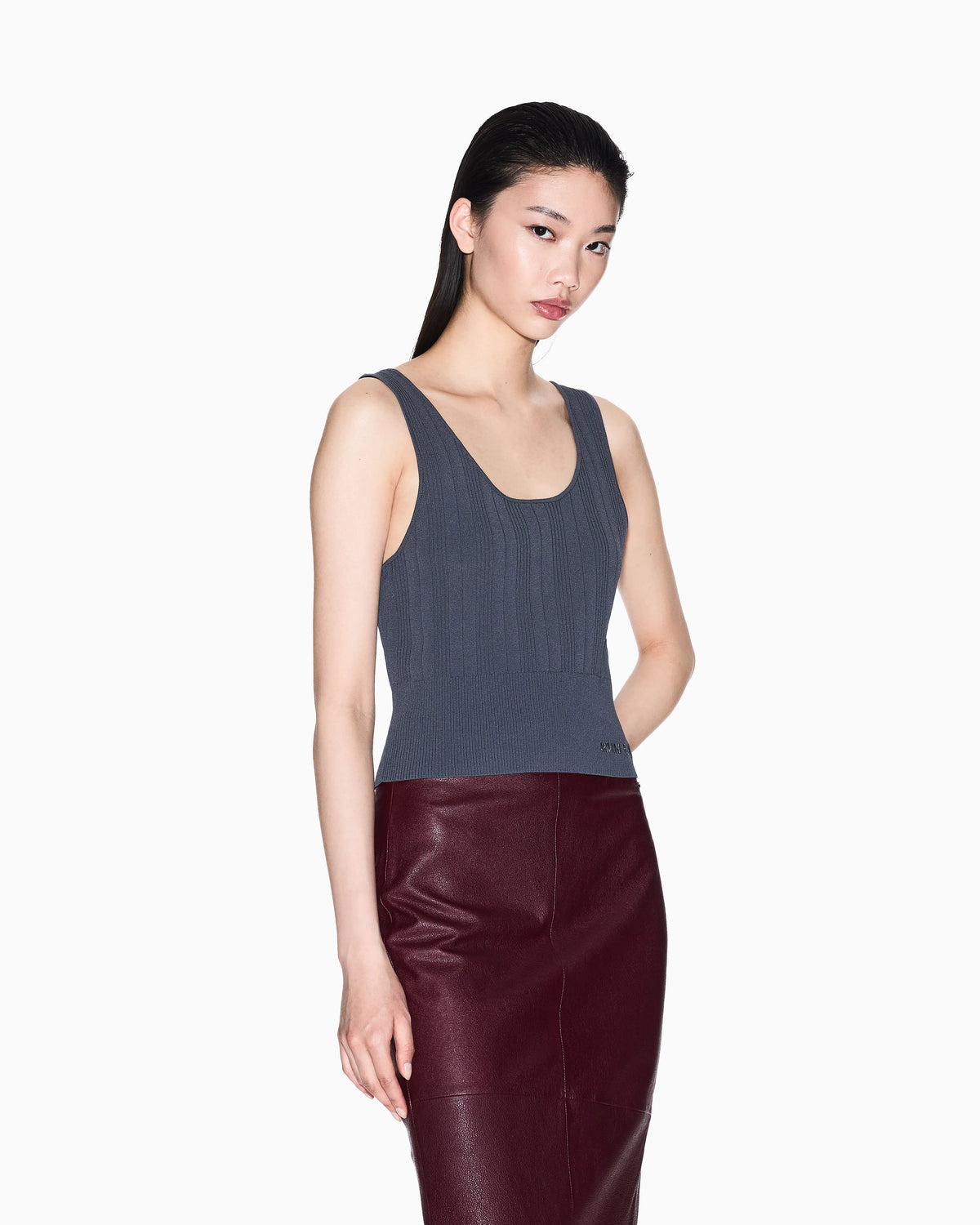Wide ribbed top