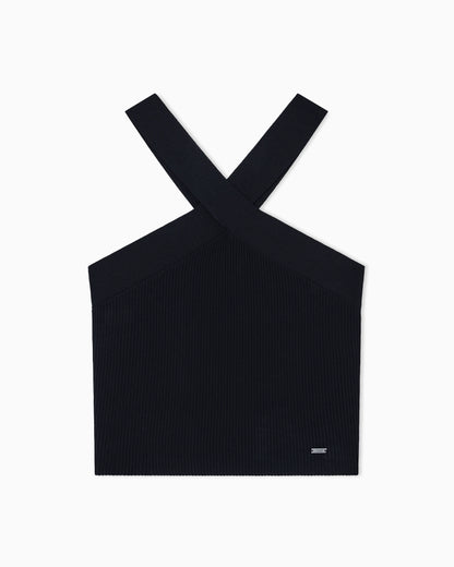 Top with crisscross design