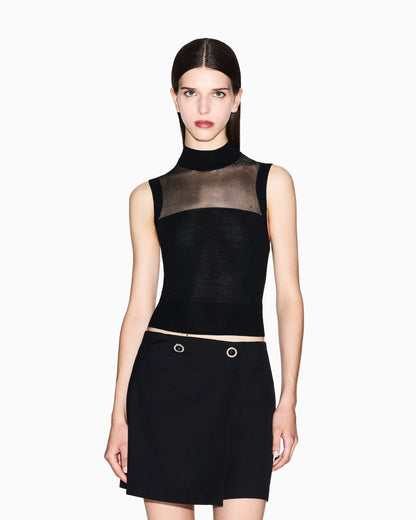 Top with tulle detail
