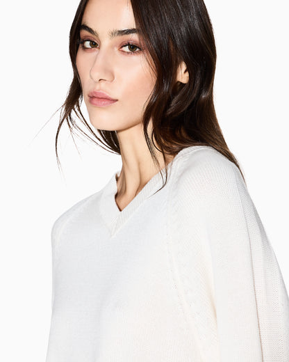 V-neck sweater