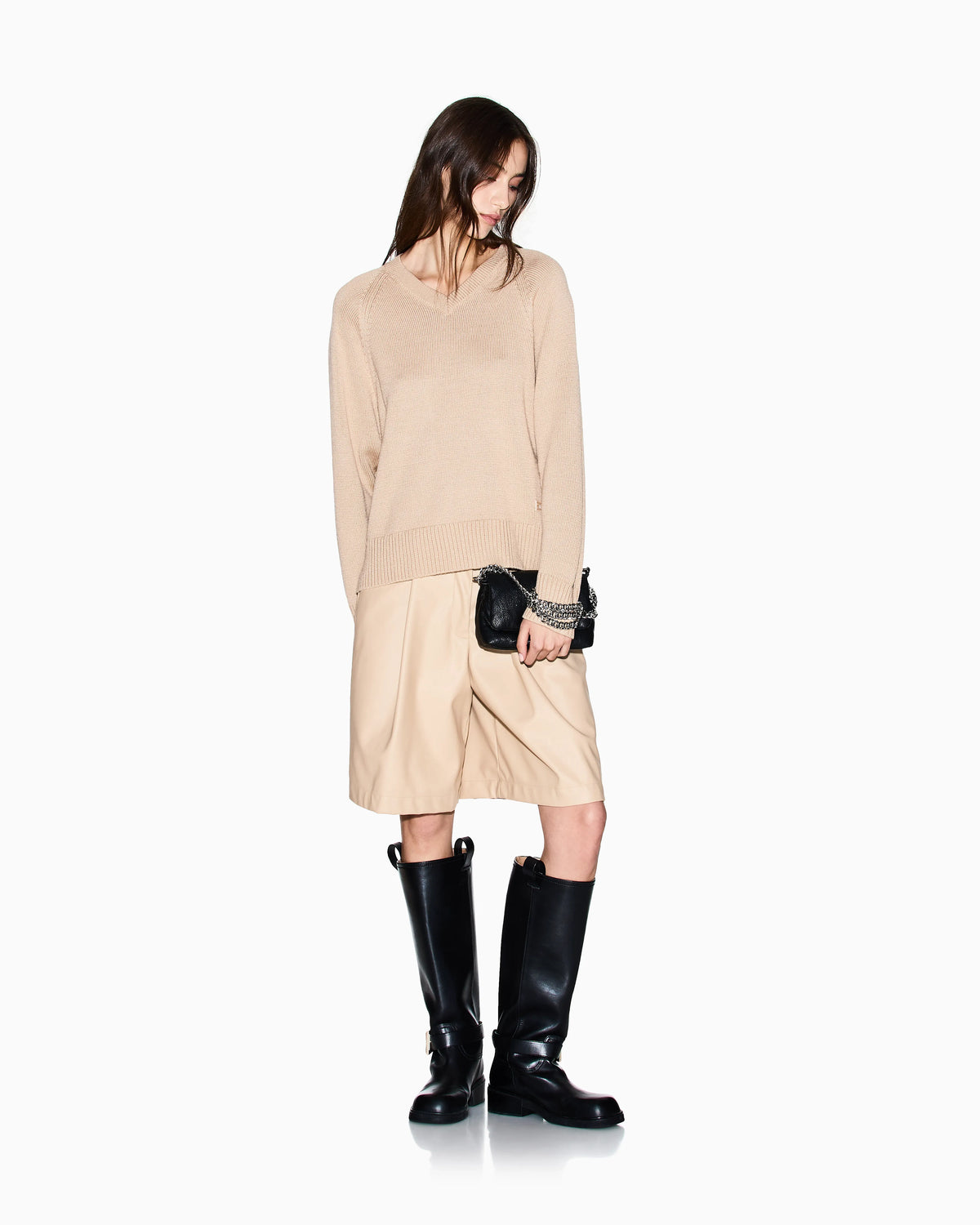 V-neck sweater