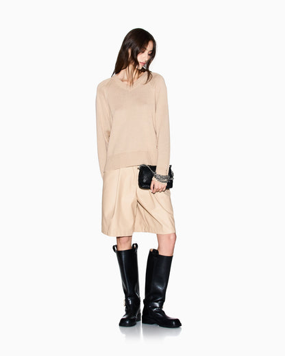V-neck sweater