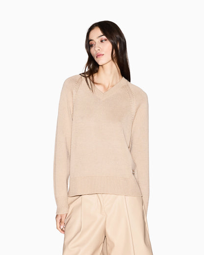 V-neck sweater