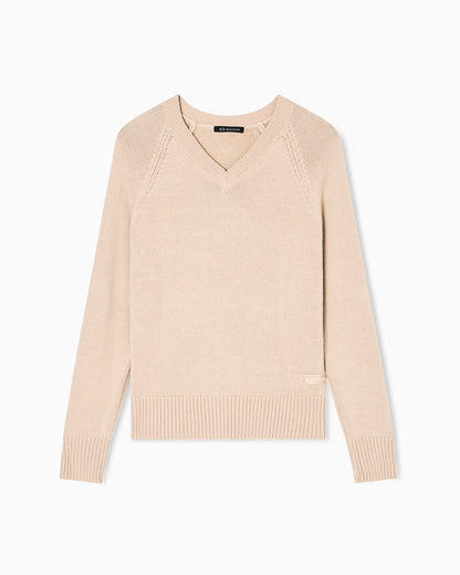 V-neck sweater
