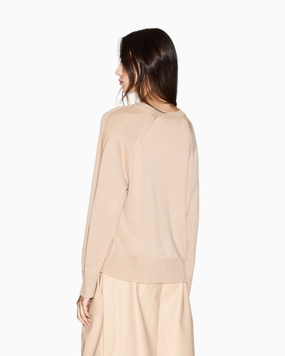 V-neck sweater