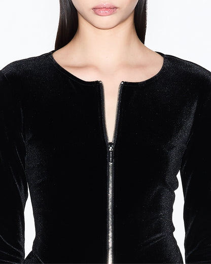 Velvet bodysuit