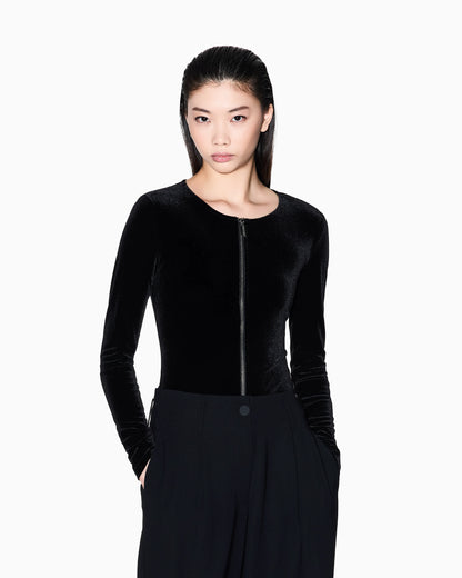 Velvet bodysuit
