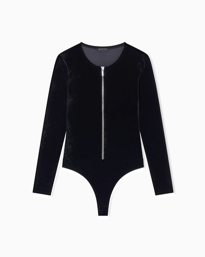 Velvet bodysuit