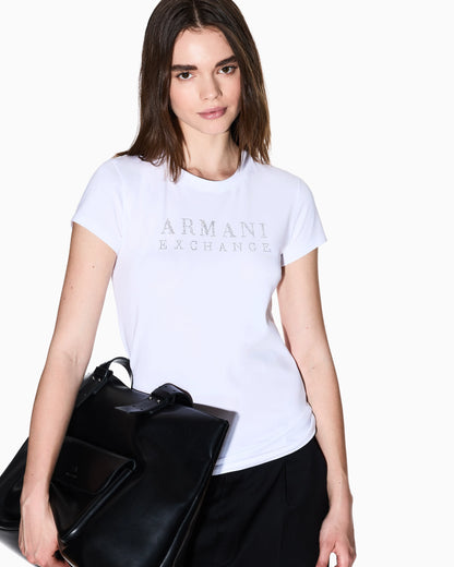 Stretch cotton T-shirt