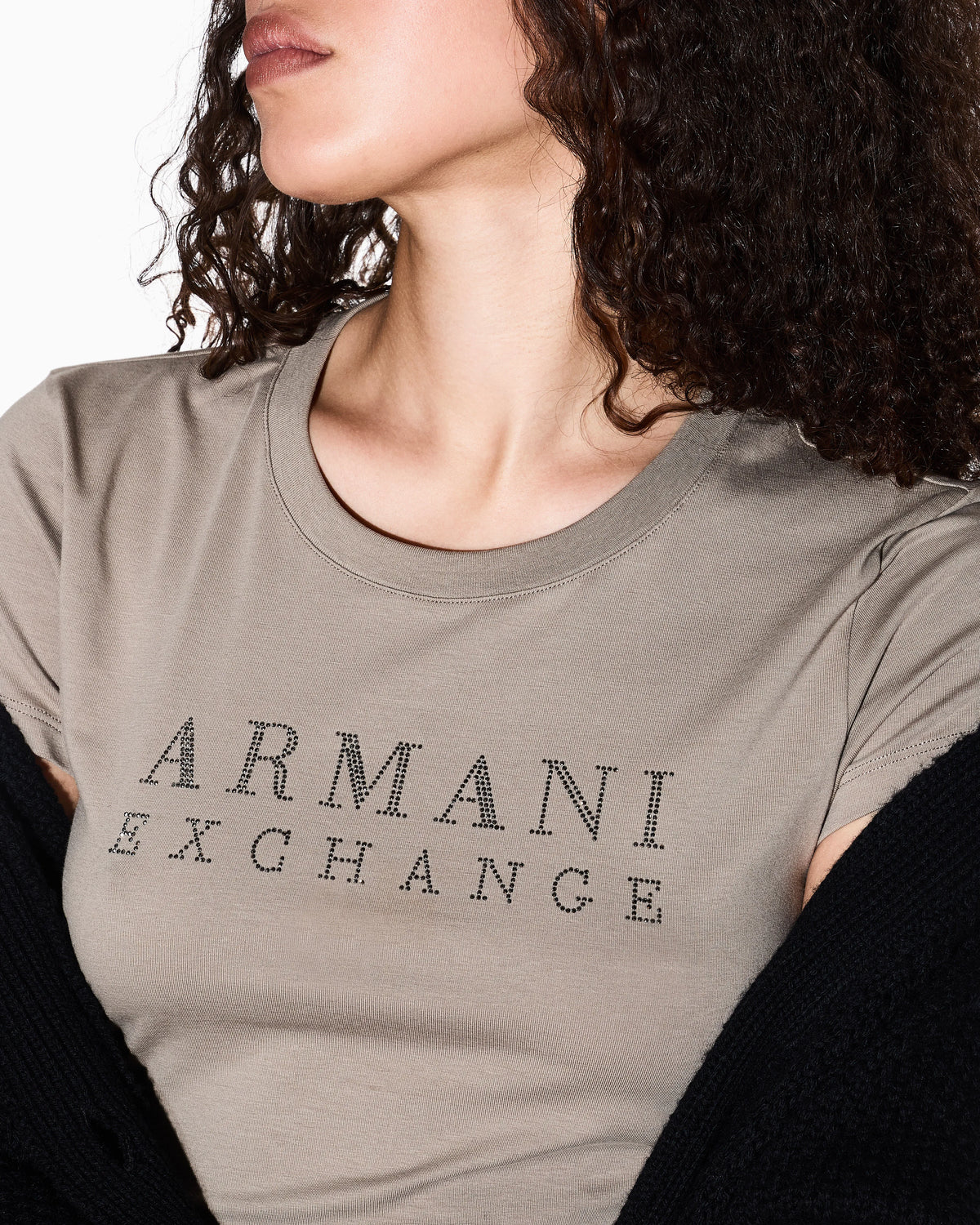 Stretch cotton T-shirt