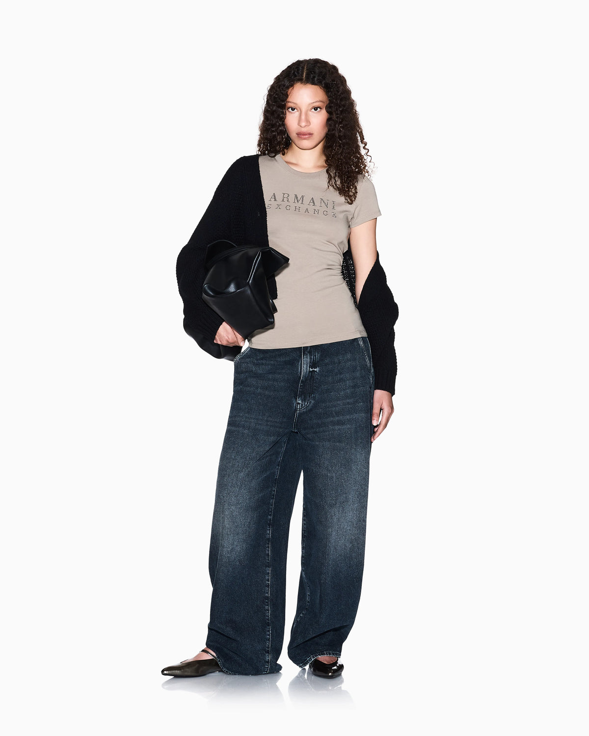 Stretch cotton T-shirt