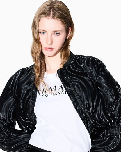 Stretch cotton T-shirt