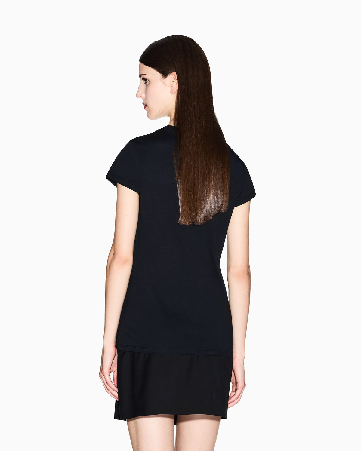 Stretch cotton T-shirt