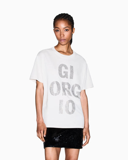 Regular fit T-shirt with logo