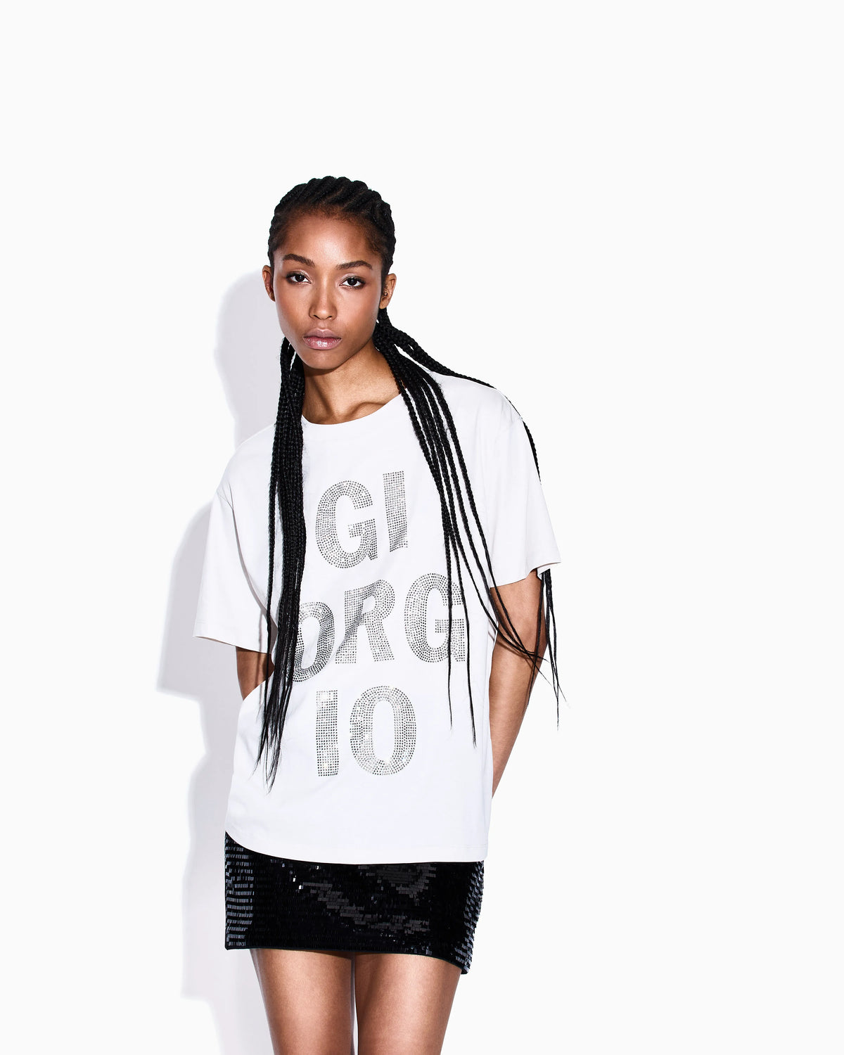 Regular fit T-shirt with logo