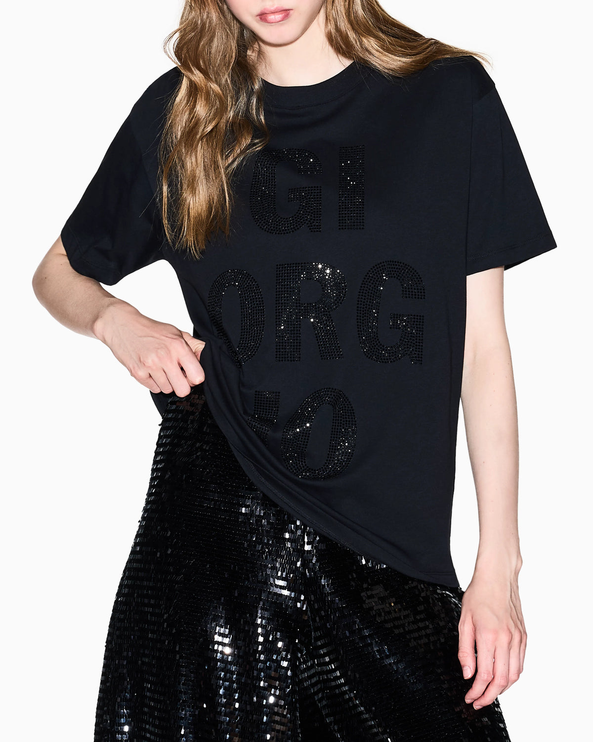 Regular fit T-shirt with logo