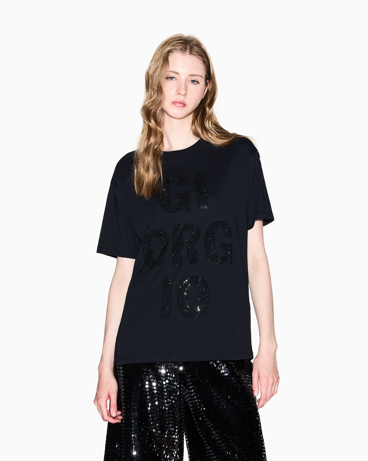 Regular fit T-shirt with logo