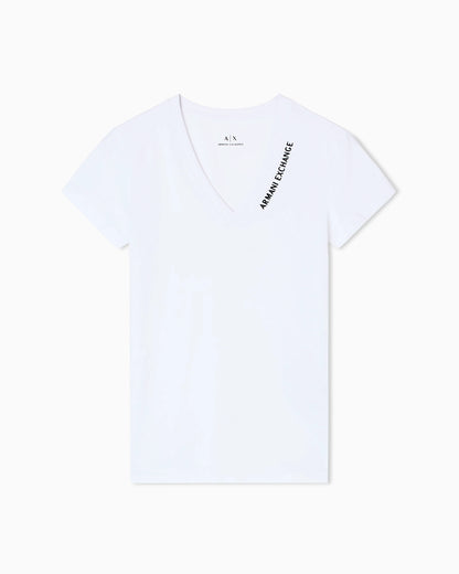 Slim fit T-shirt with logo