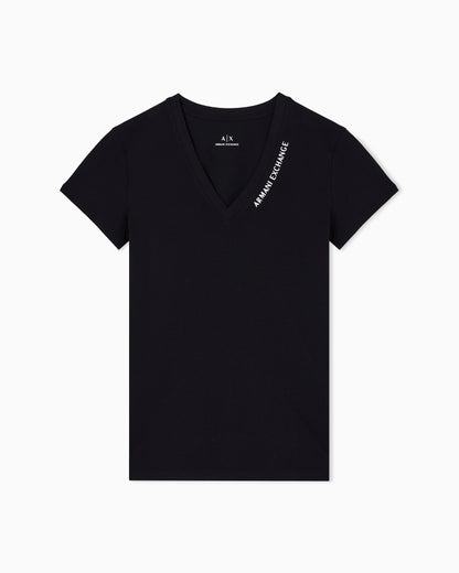 Slim fit T-shirt with logo