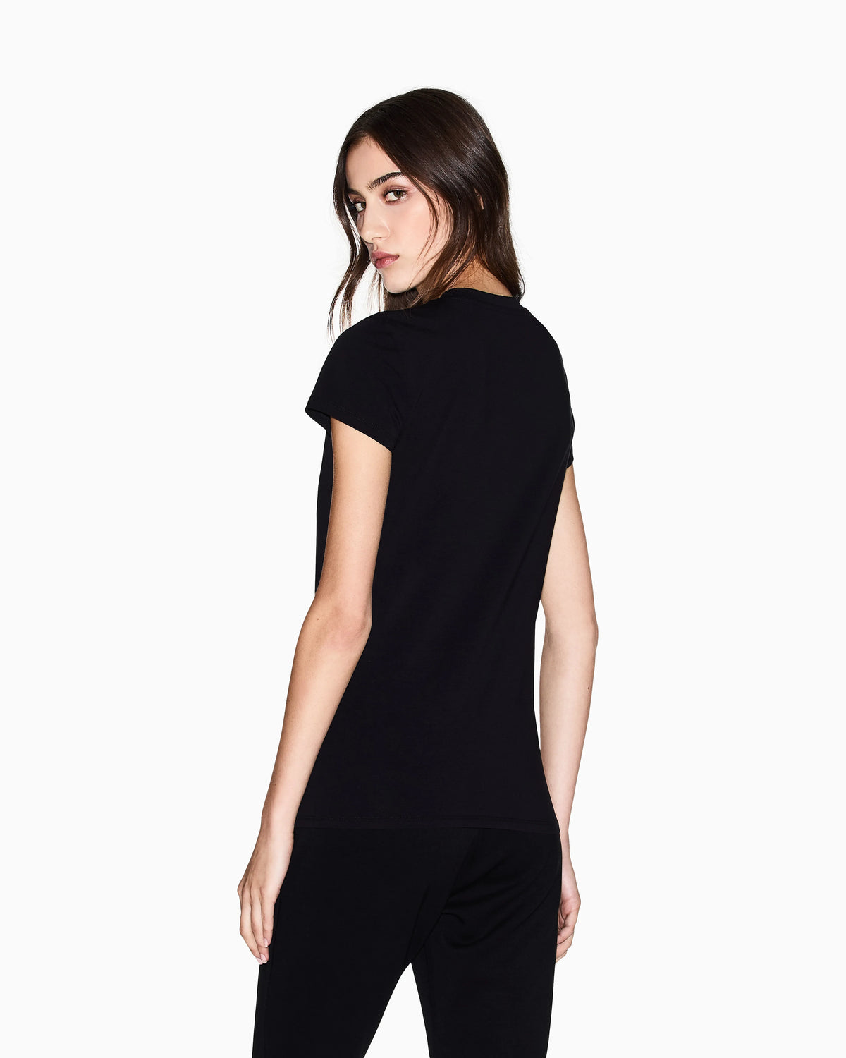Slim fit T-shirt with logo