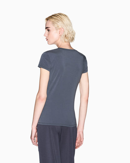 Slim fit T-shirt with logo