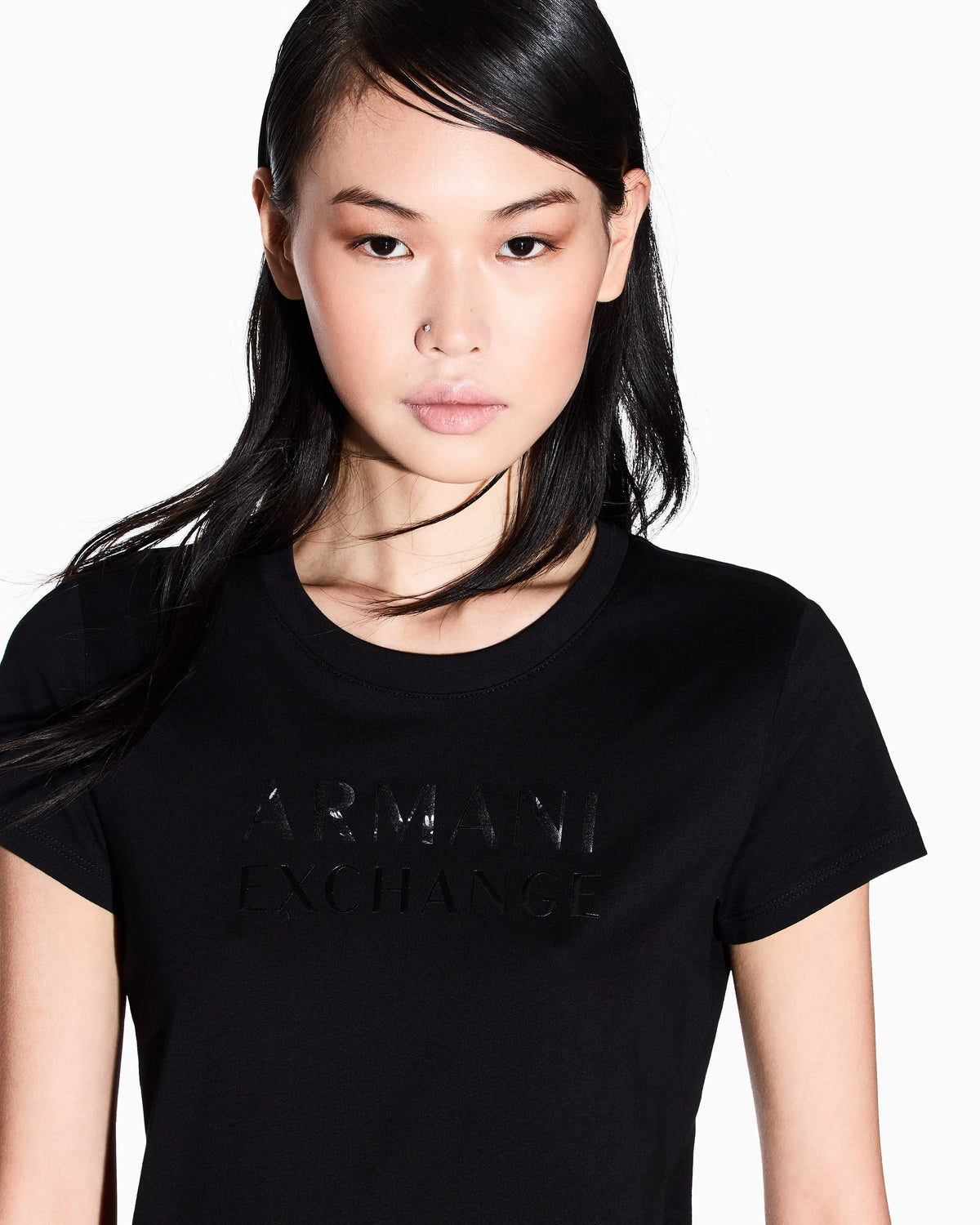 Jersey T-shirt with logo