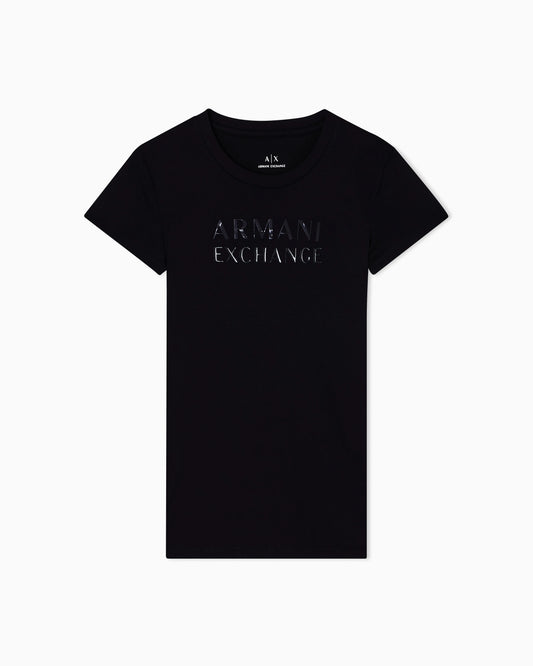 Jersey T-shirt with logo