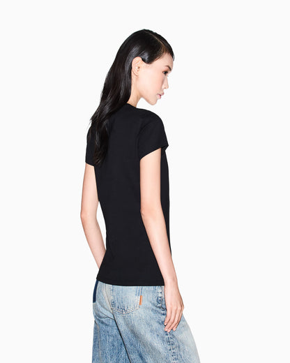 Jersey T-shirt with logo
