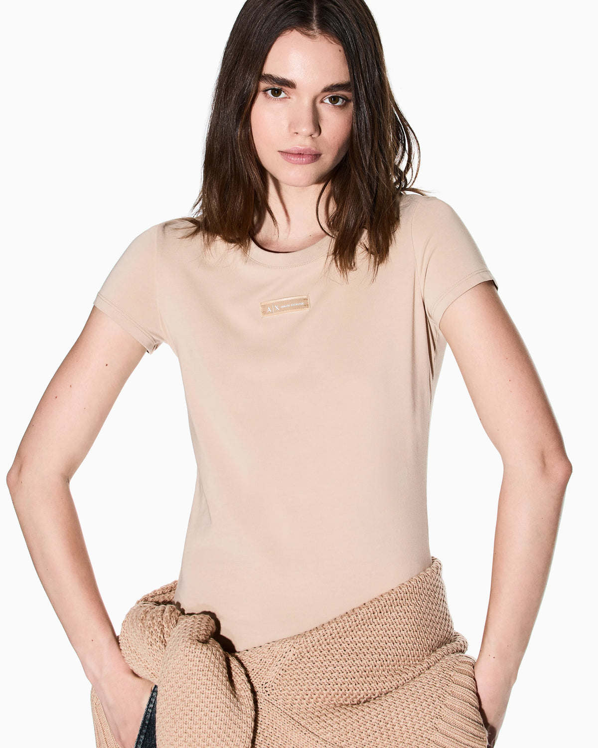 Regular fit T-shirt with logo