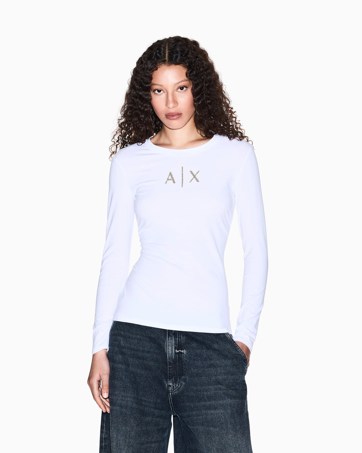 Long-sleeved T-shirt with logo