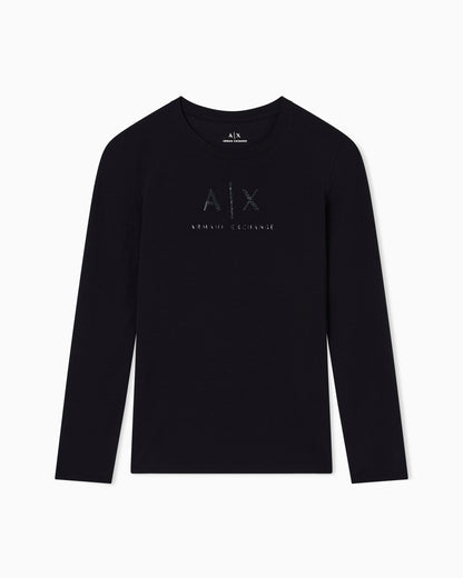 Long-sleeved T-shirt with logo