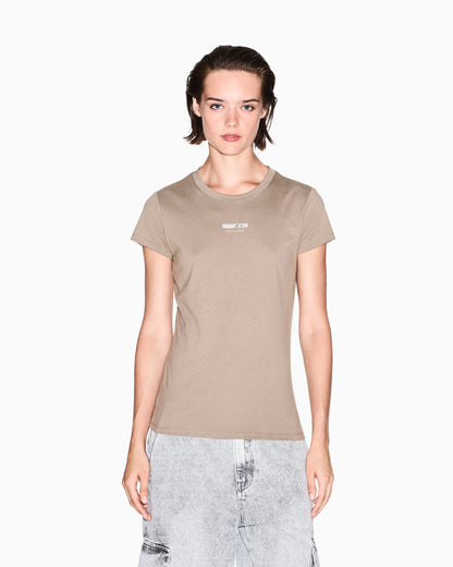 Slim fit T-shirt with graphic logo