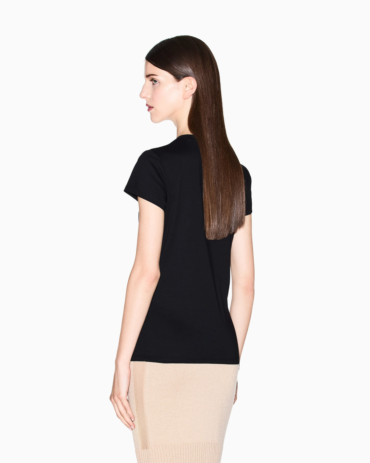 Slim fit T-shirt with graphic logo