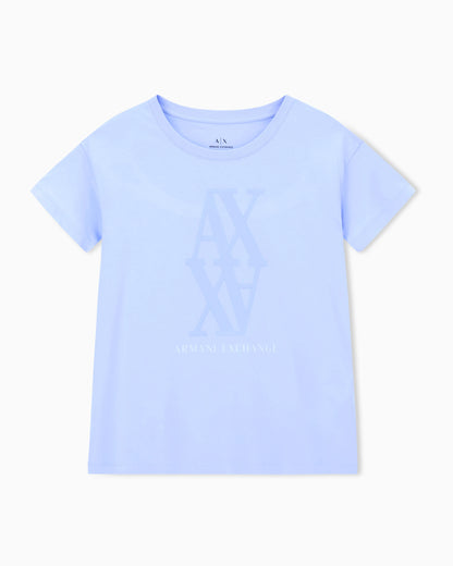 Regular fit T-shirt with maxi logo