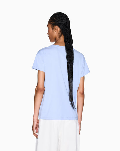 Regular fit T-shirt with maxi logo