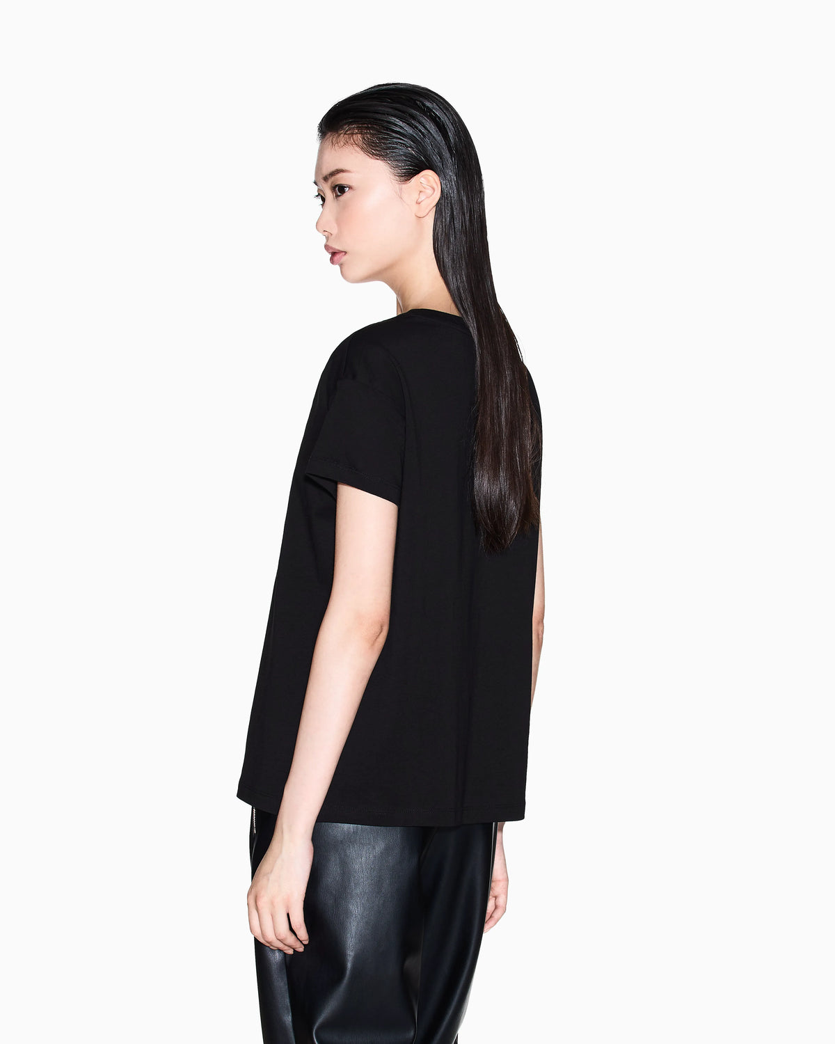 Regular fit T-shirt with maxi logo