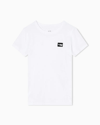 Slim fit T-shirt with graphic logo