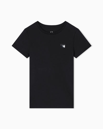 Slim fit T-shirt with graphic logo