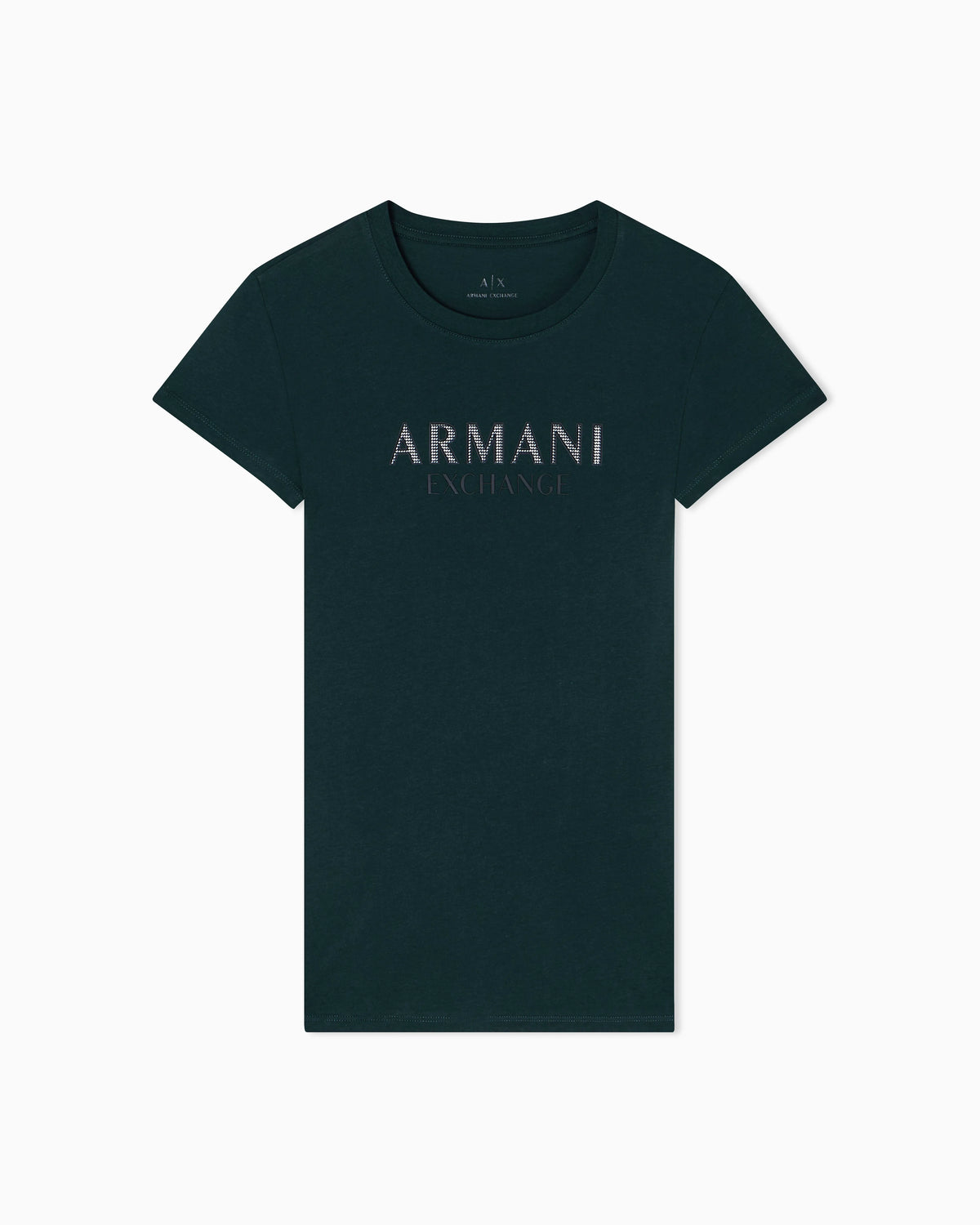 Slim fit T-shirt with logo lettering