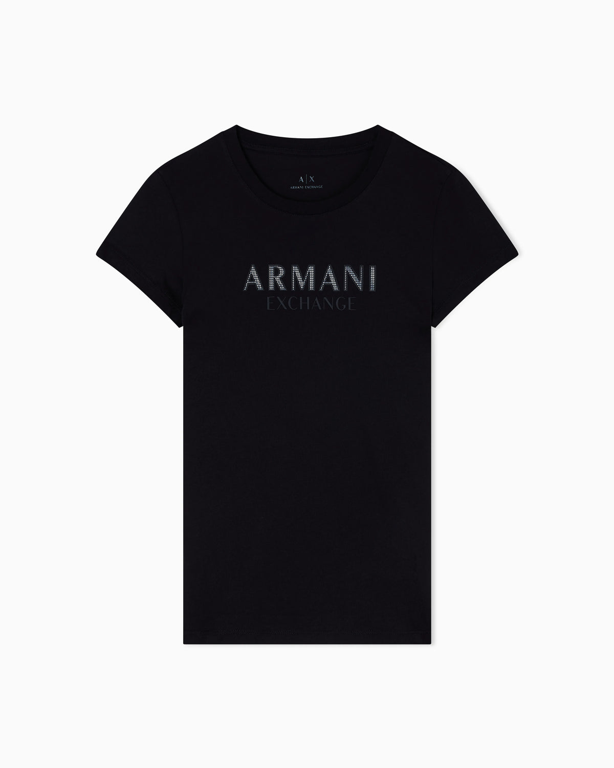 Slim fit T-shirt with logo lettering