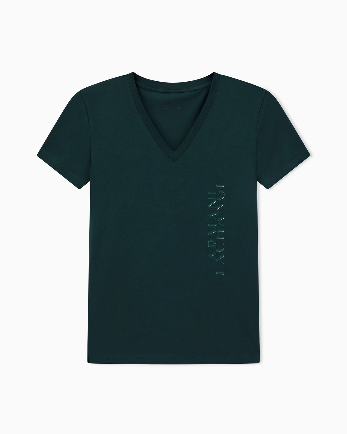 Regular fit V-neck T-shirt with logo