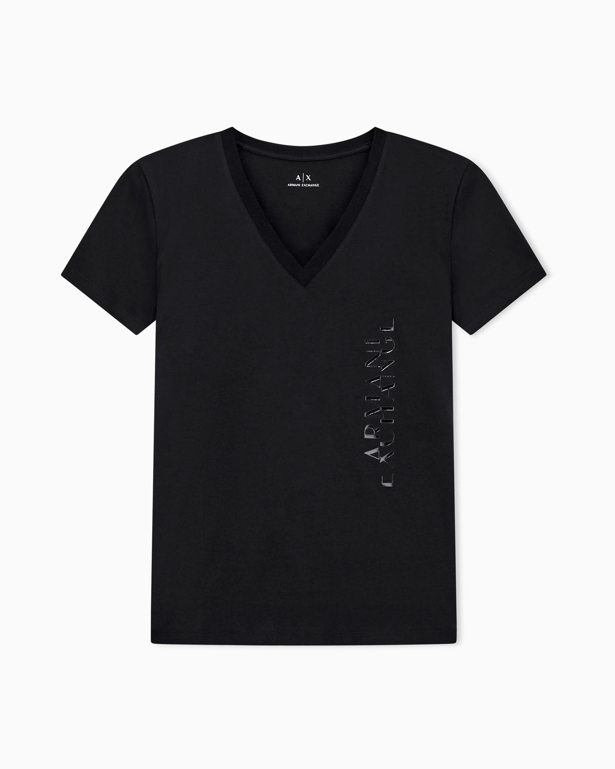Regular fit V-neck T-shirt with logo