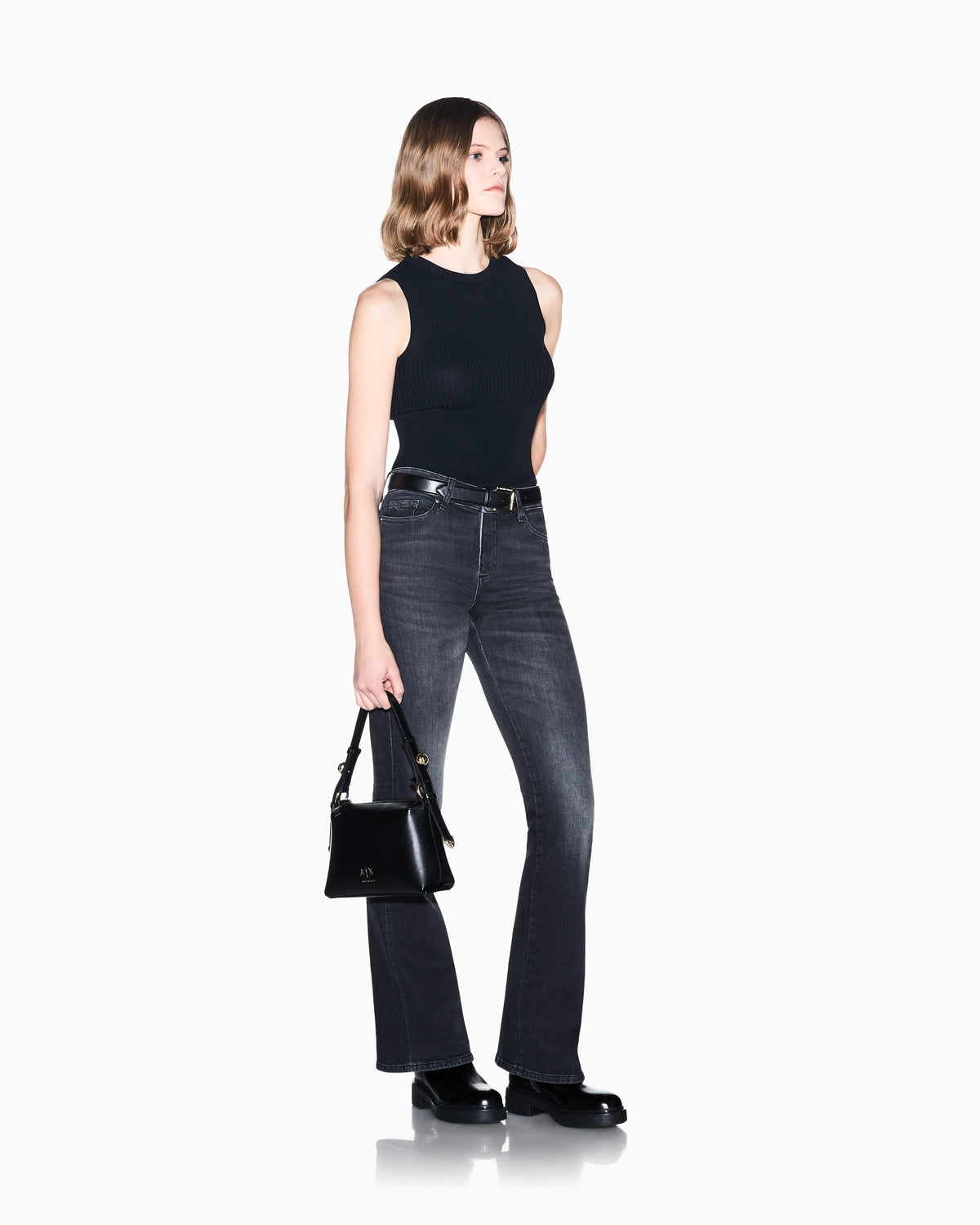 regular fit 5 pockets pant in ultra stretch denim