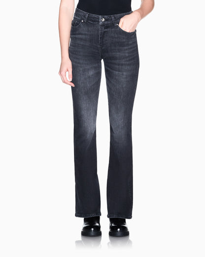 regular fit 5 pockets pant in ultra stretch denim