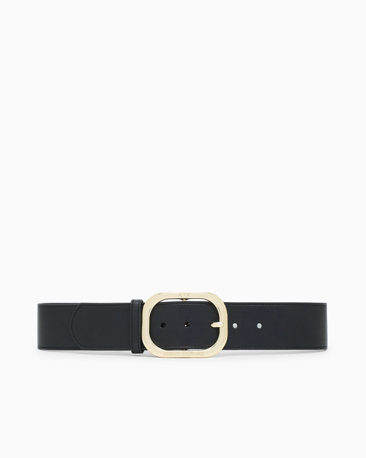 Belt with oversized buckle